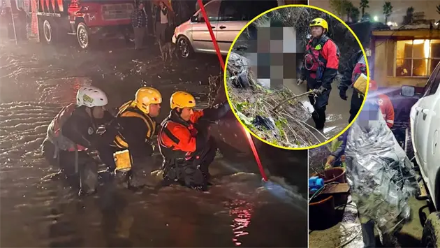 Rescatan a niña arrastrada por la corriente en Tijuana; su papá no ...