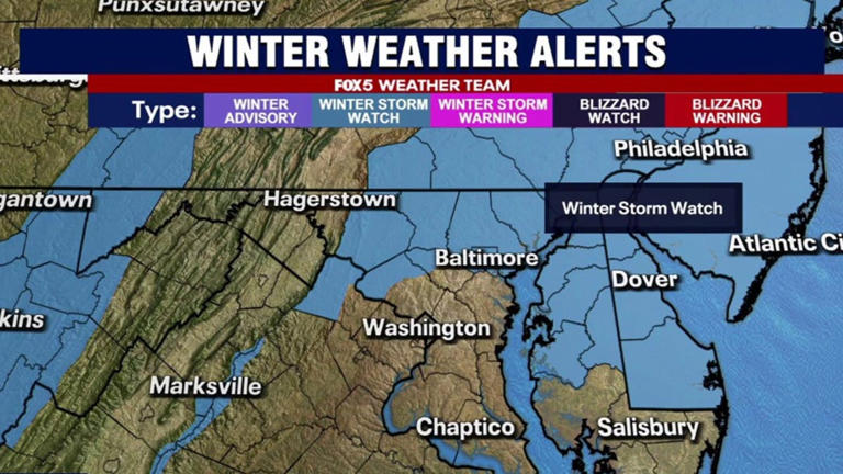 DC snow forecast: Weekend winter storm could bring several inches to DMV