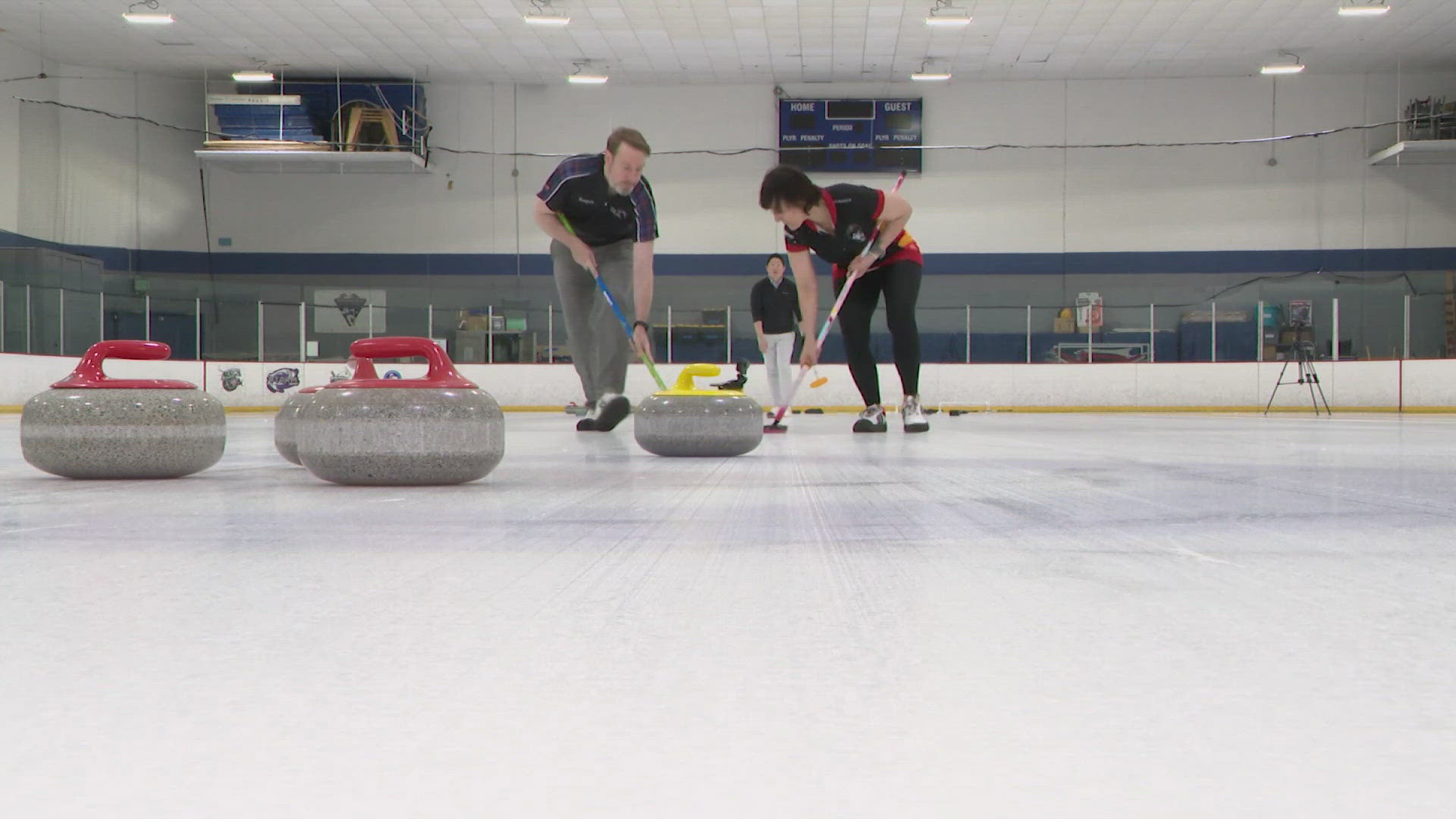 Houston curling club draws locals to centuries‑old sport on the ice