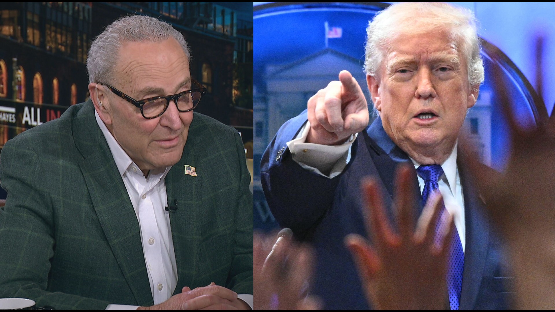 Like a baby: Schumer blasts Trump’s tantrum over tariff defeat