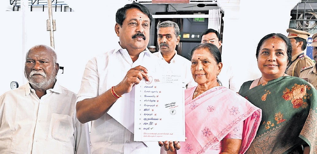 Tamil Nadu BJP releases 'report card', says DMK implemented only 31% of ...