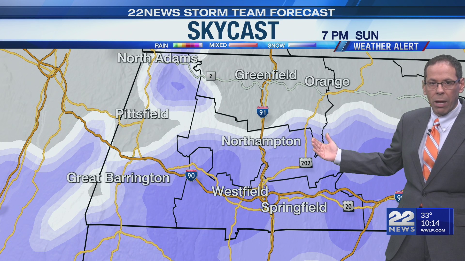 Winter weather advisory: Snow and freezing rain in western Massachusetts