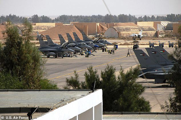 Chilling sign of Trump's 'imminent' Iran attack as more than 60 US  warplanes swarm key army base
