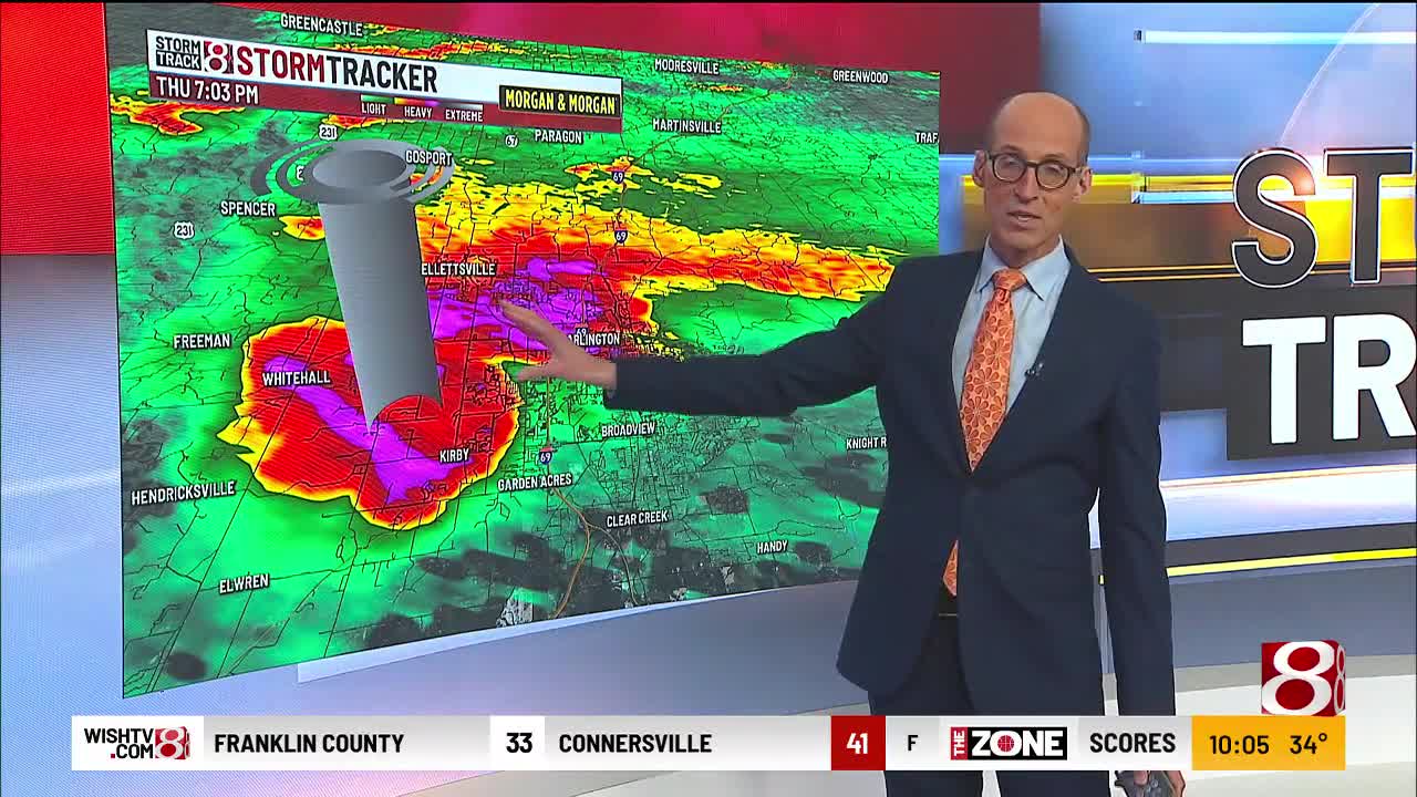 2 tornadoes touched down in Indiana, leaving damage on Feb. 20, 2026