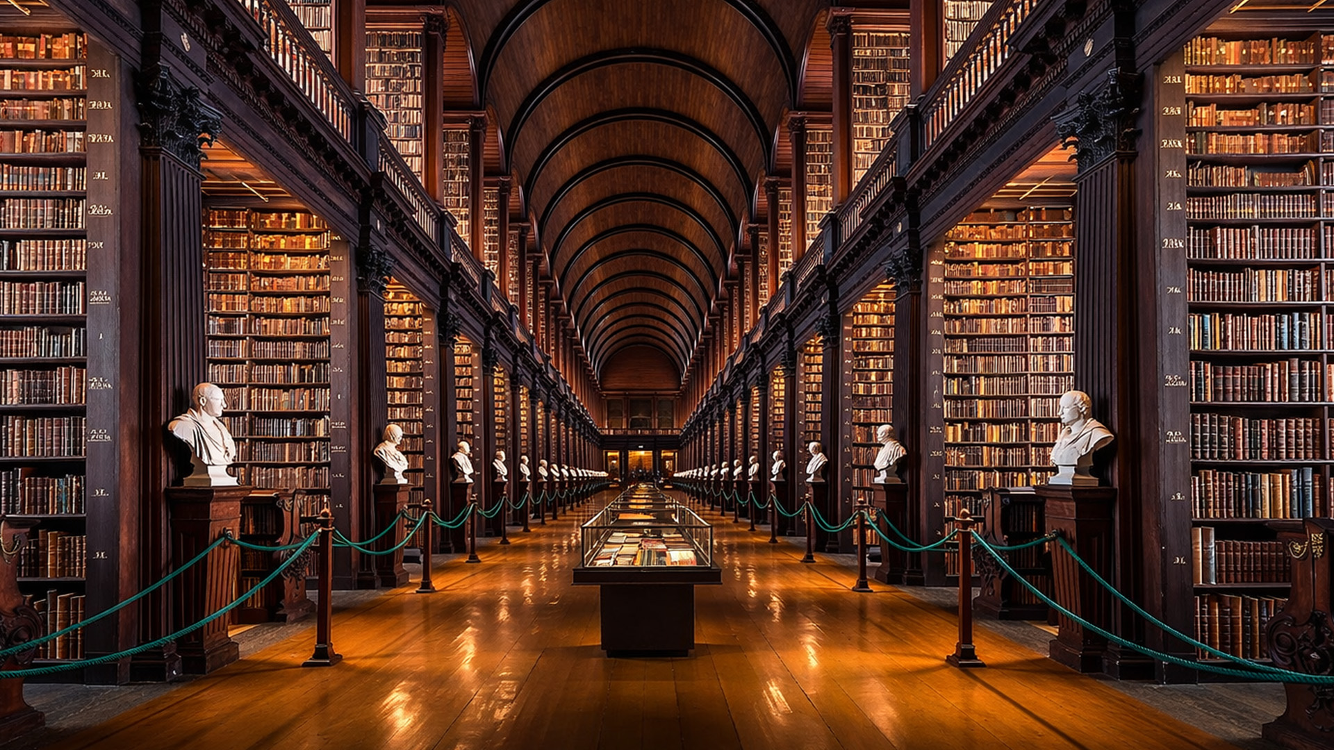 Step inside Ireland’s timeless book hall