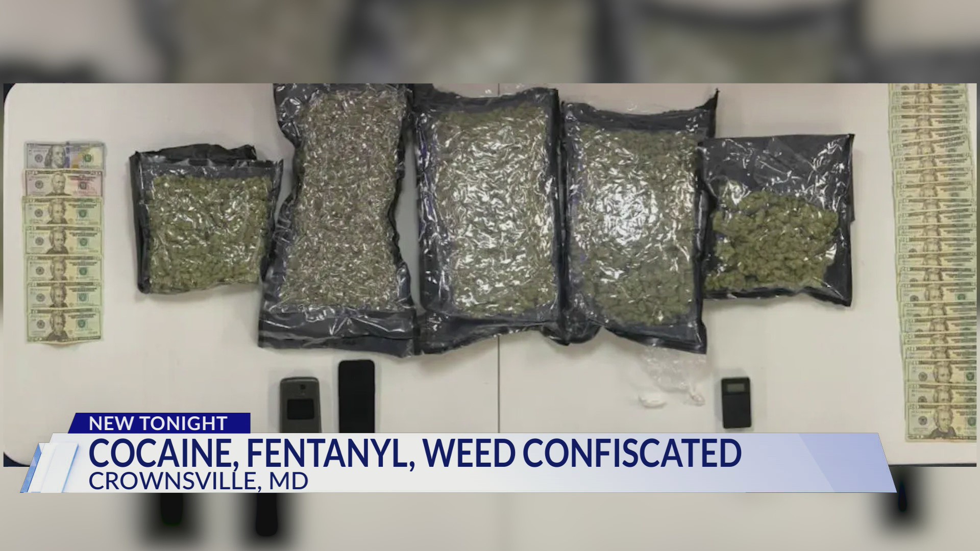 Cocaine, fentanyl among items confiscated during search in Anne Arundel ...