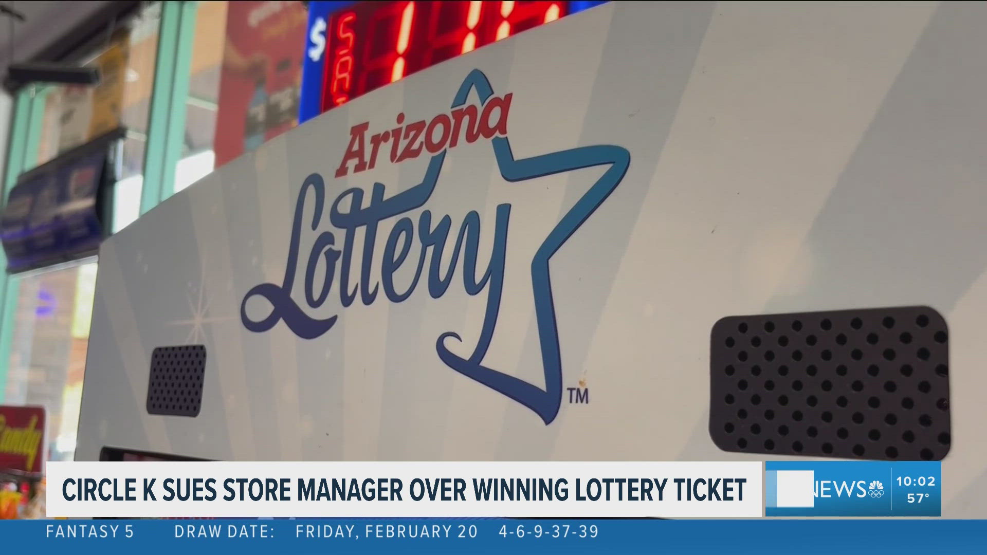 Lawsuit: Circle K employee buys lottery ticket worth millions the day ...