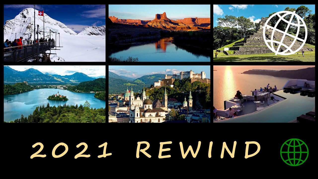2021 rewind: Amazing places on our planet in 4K (2021 in review)