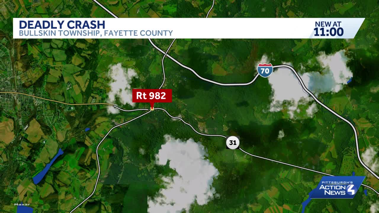 Deadly head-on crash on Route 982 in Fayette County, Pennsylvania