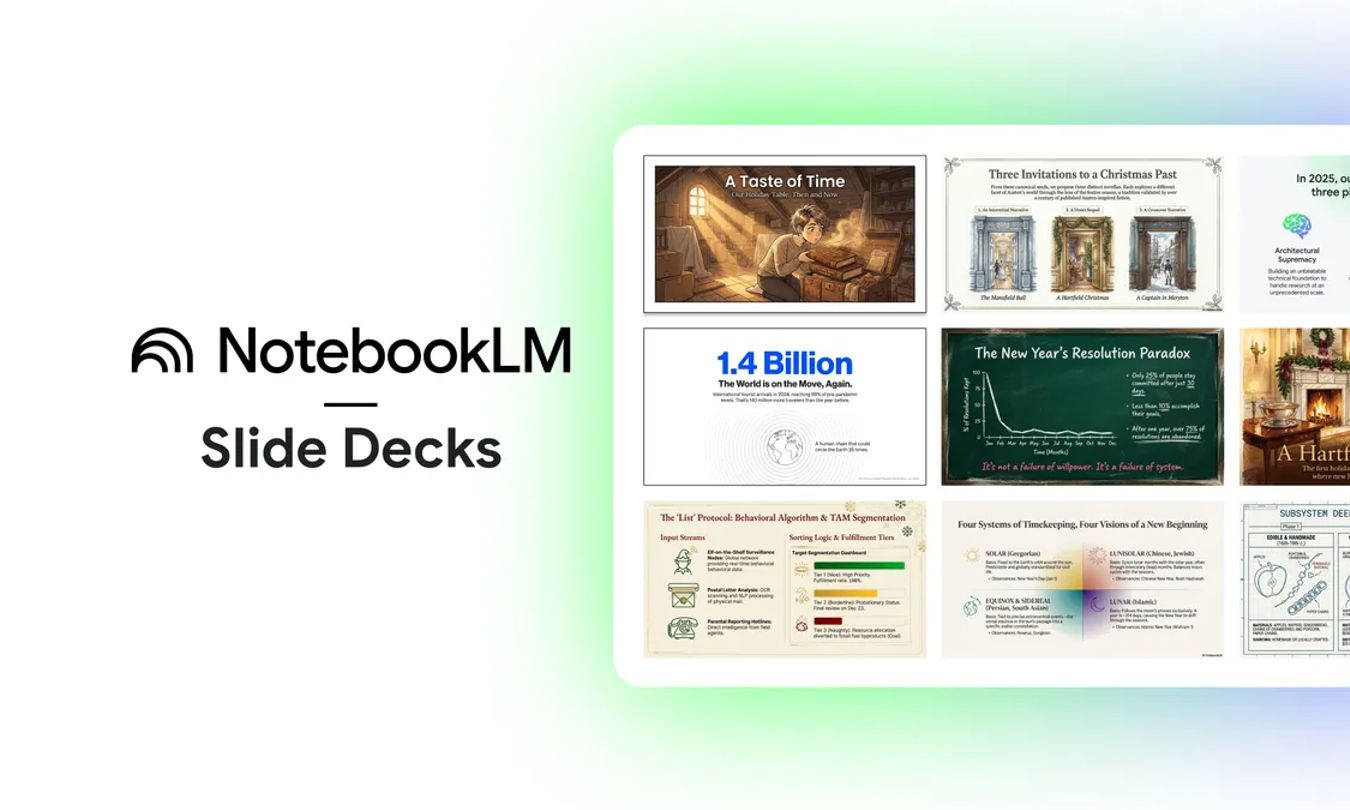 You can now use NotebookLM as your faster path from notes to slides