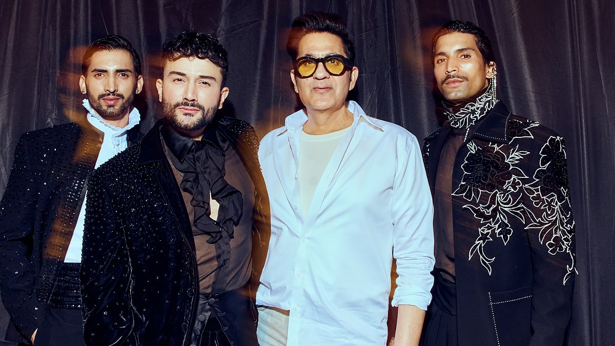 Couturier Pawan Sachdeva explores sharp tailoring in his latest ...