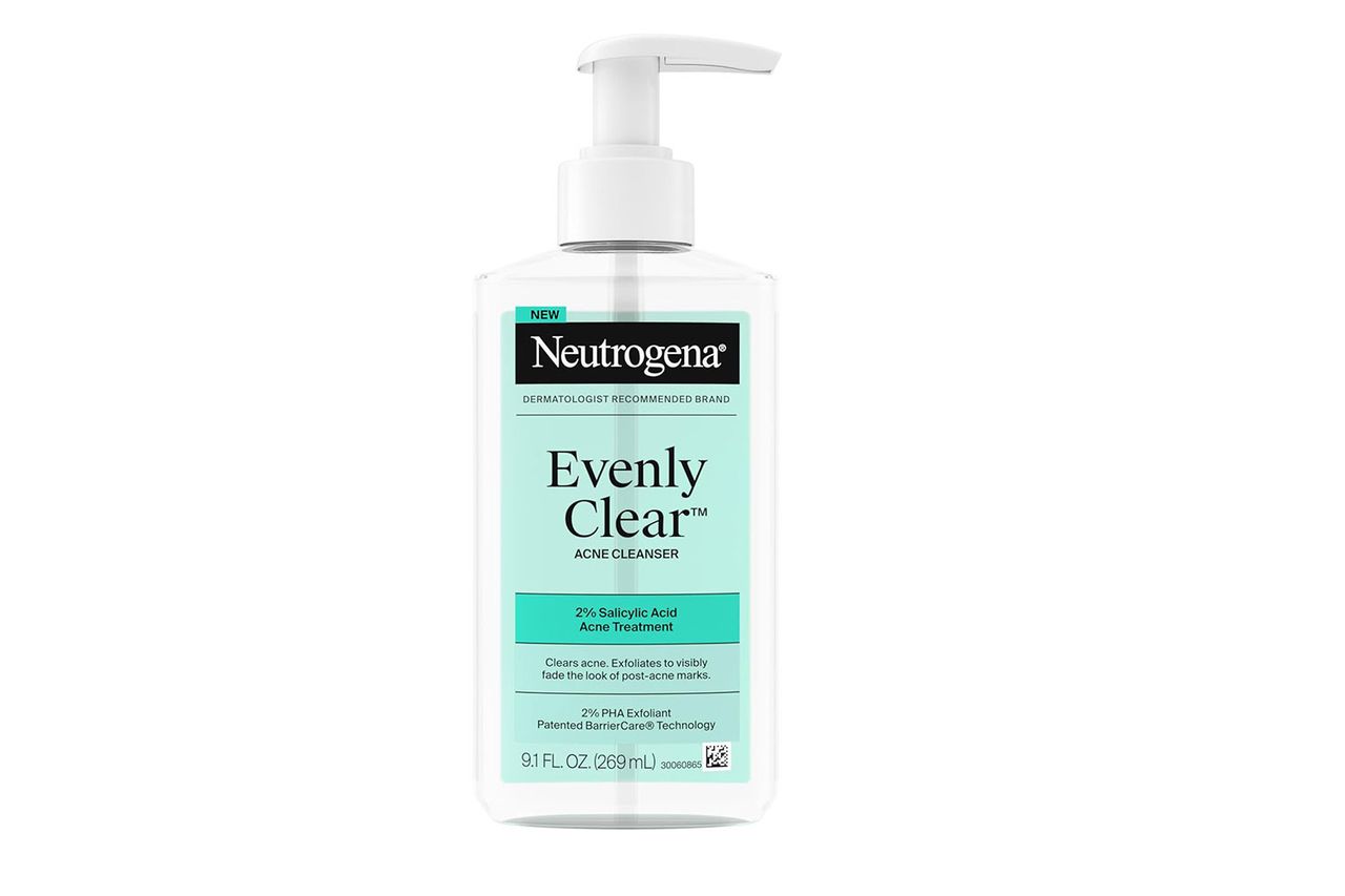 Neutrogena Evenly Clear Acne Cleanser with 2% Salicylic Acid & 2% PHA Exfoliant