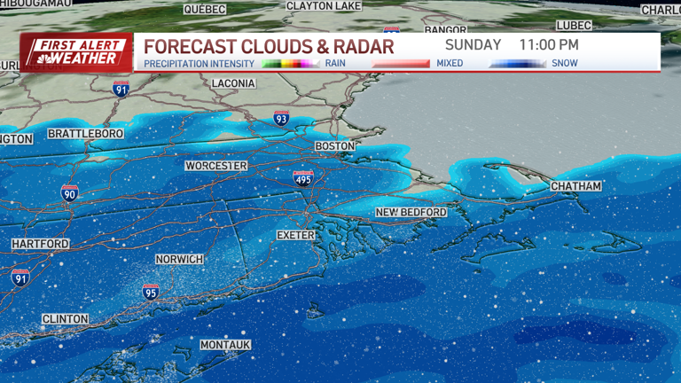 Nor'easter could bring heavy snow, strong winds Sunday into Monday