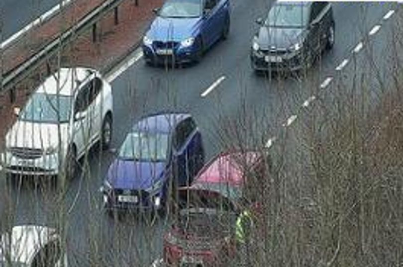 Edinburgh A720 city bypass crash triggers huge delays as emergency ...