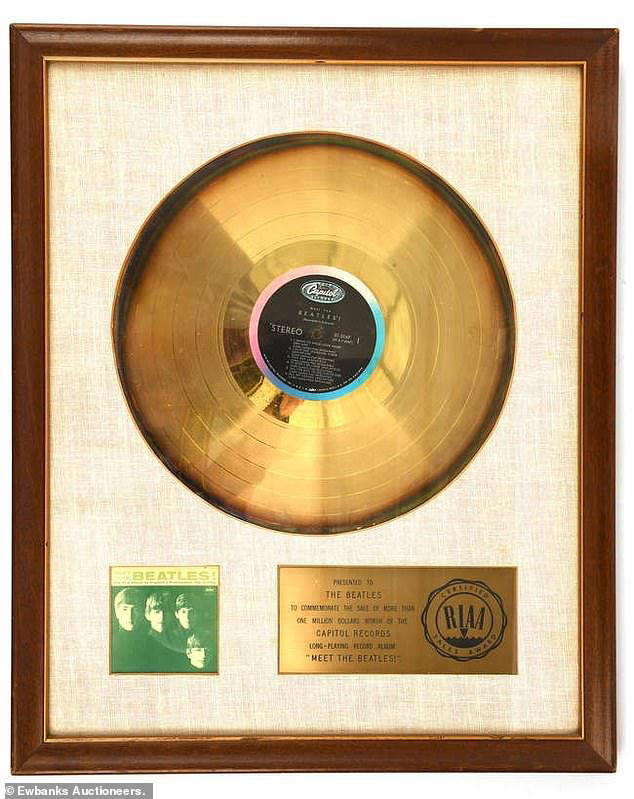 Awards given to the Beatles hidden for over 60 years set to go under ...