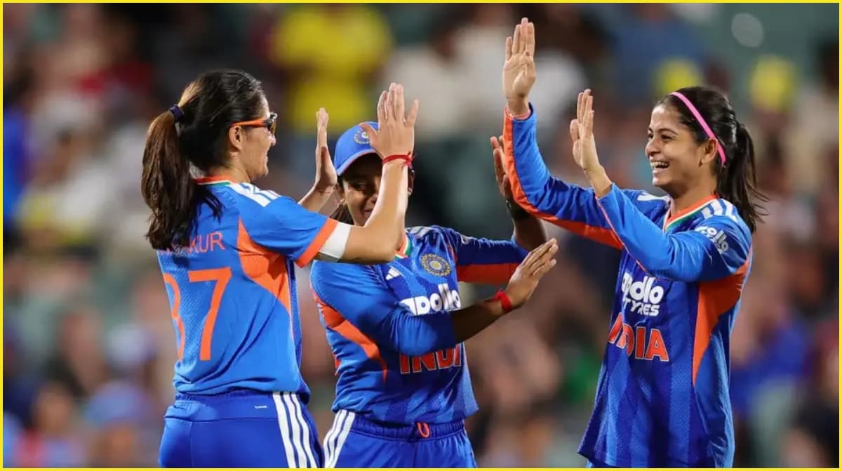 Image for AU-W vs IN-W 3rd T20: टीम इंडिया ने एडिलेड में ऑस्ट्रेलिया को 17 रनों से रौंदा, 2-1 से जीती T20I सीरीज
