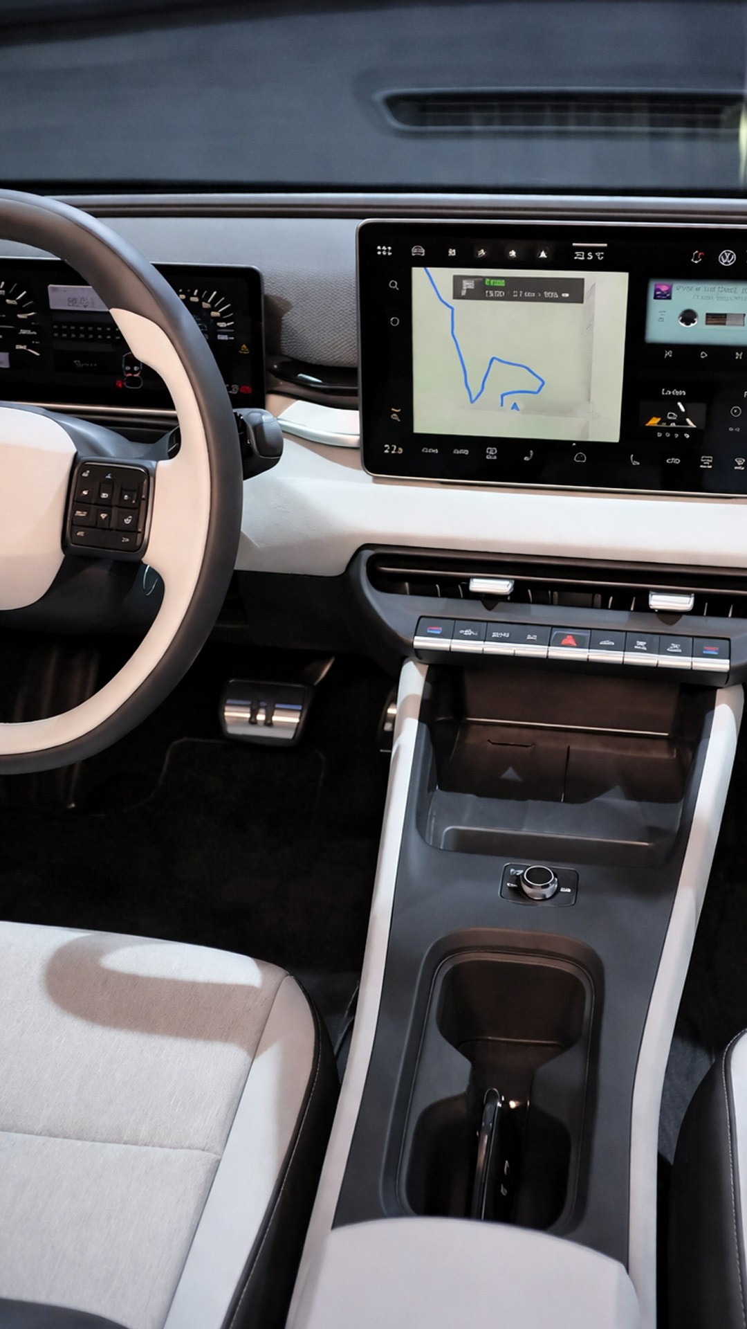 How cool is the interior of this Volkswagen?