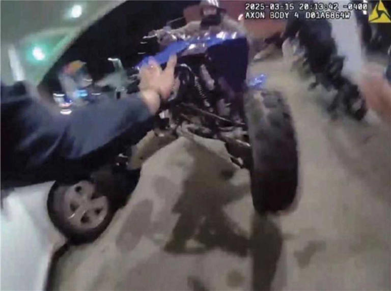 Rowdy Maryland ATV rider who dragged DC cop across gas station learns ...