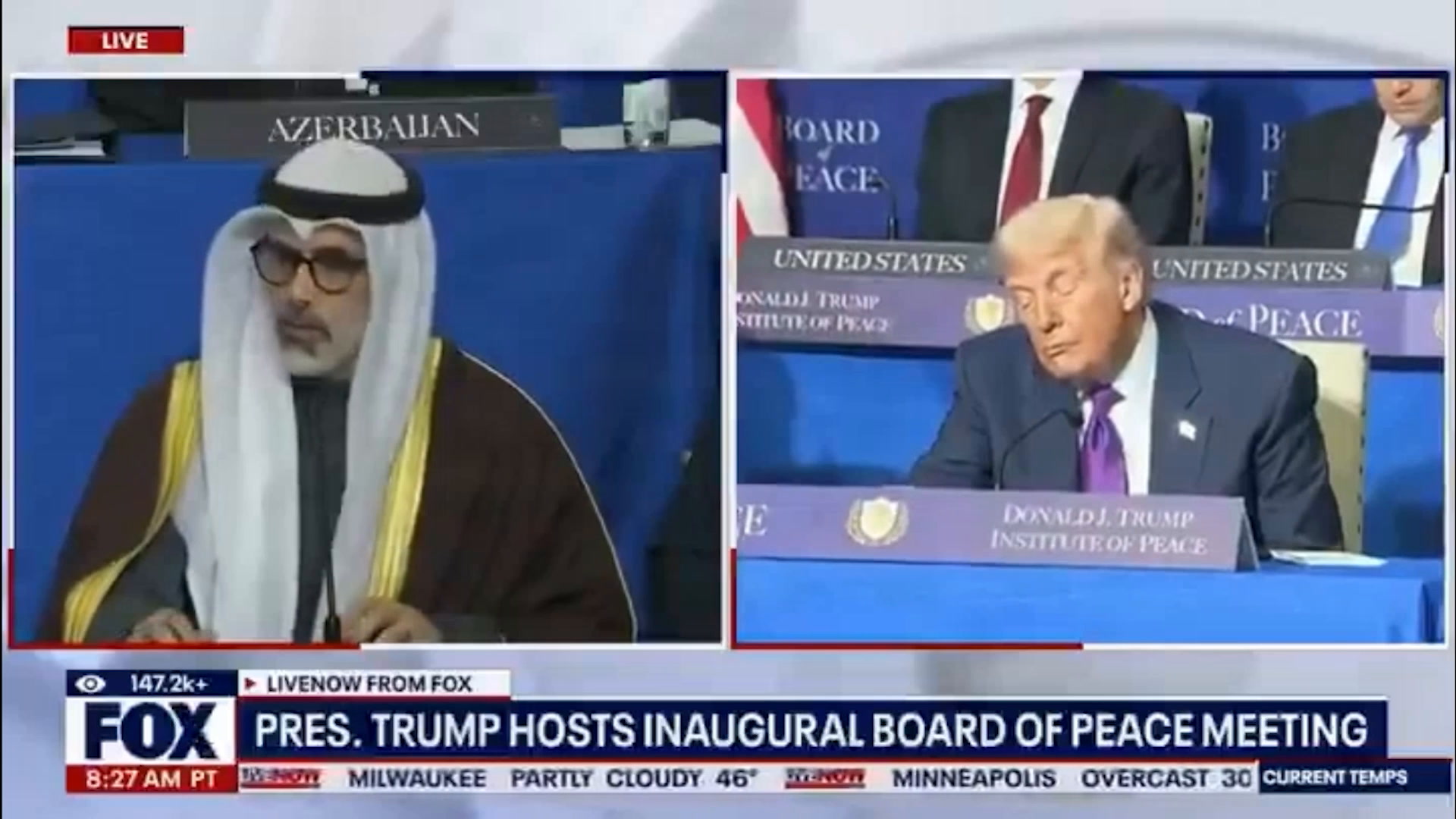 12 times Trump has seemingly 'fallen asleep' in his second term