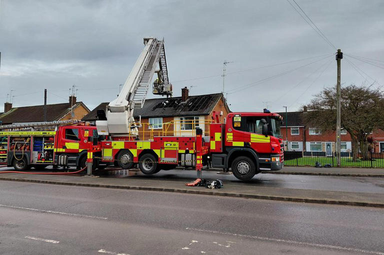 Residents 'rushed out' of Nottingham block of flats as fire ripped ...