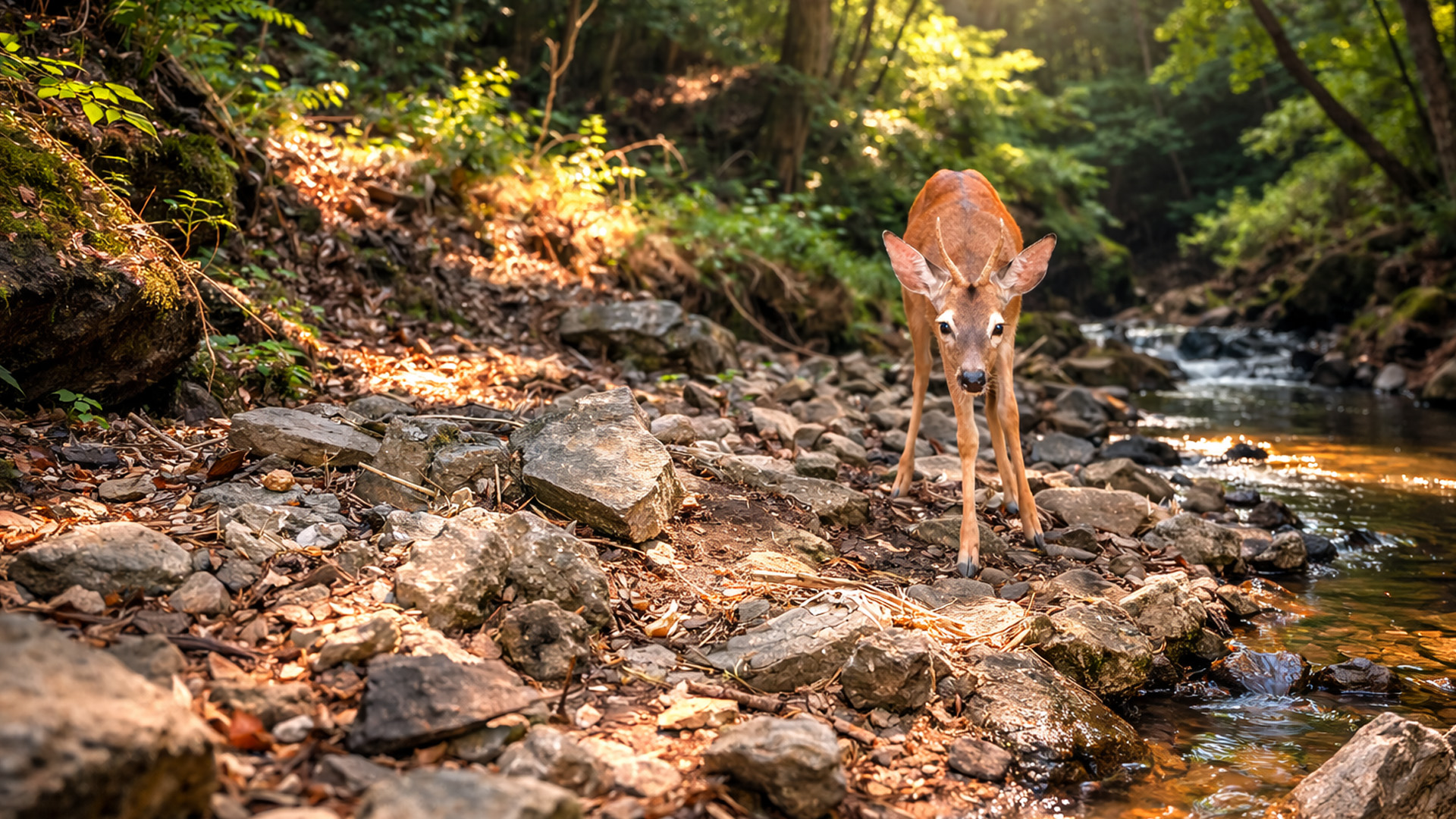 Four weeks watching wildlife on a hidden camera