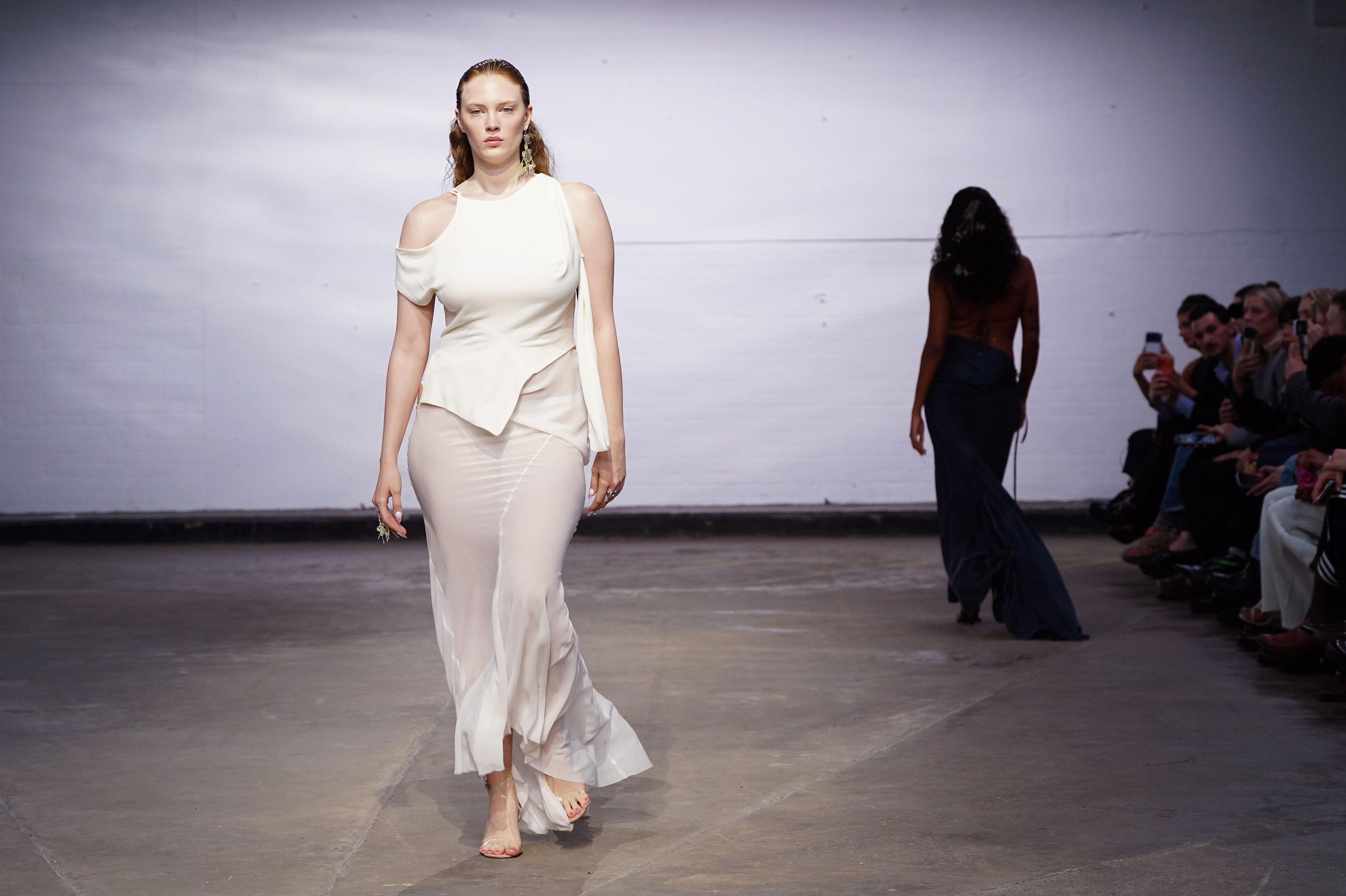 Karoline Vitto champions size diversity at London Fashion Week