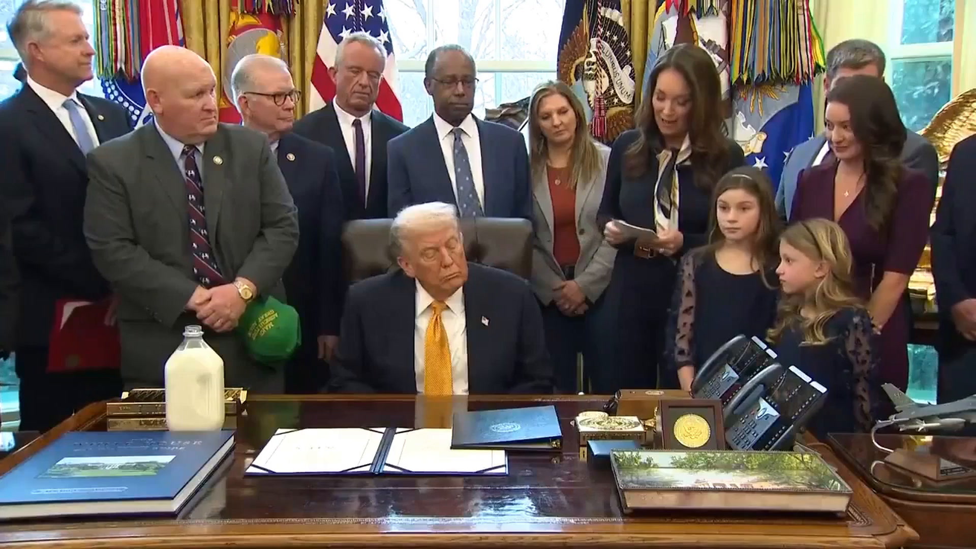 12 times Trump has seemingly 'fallen asleep' in his second term