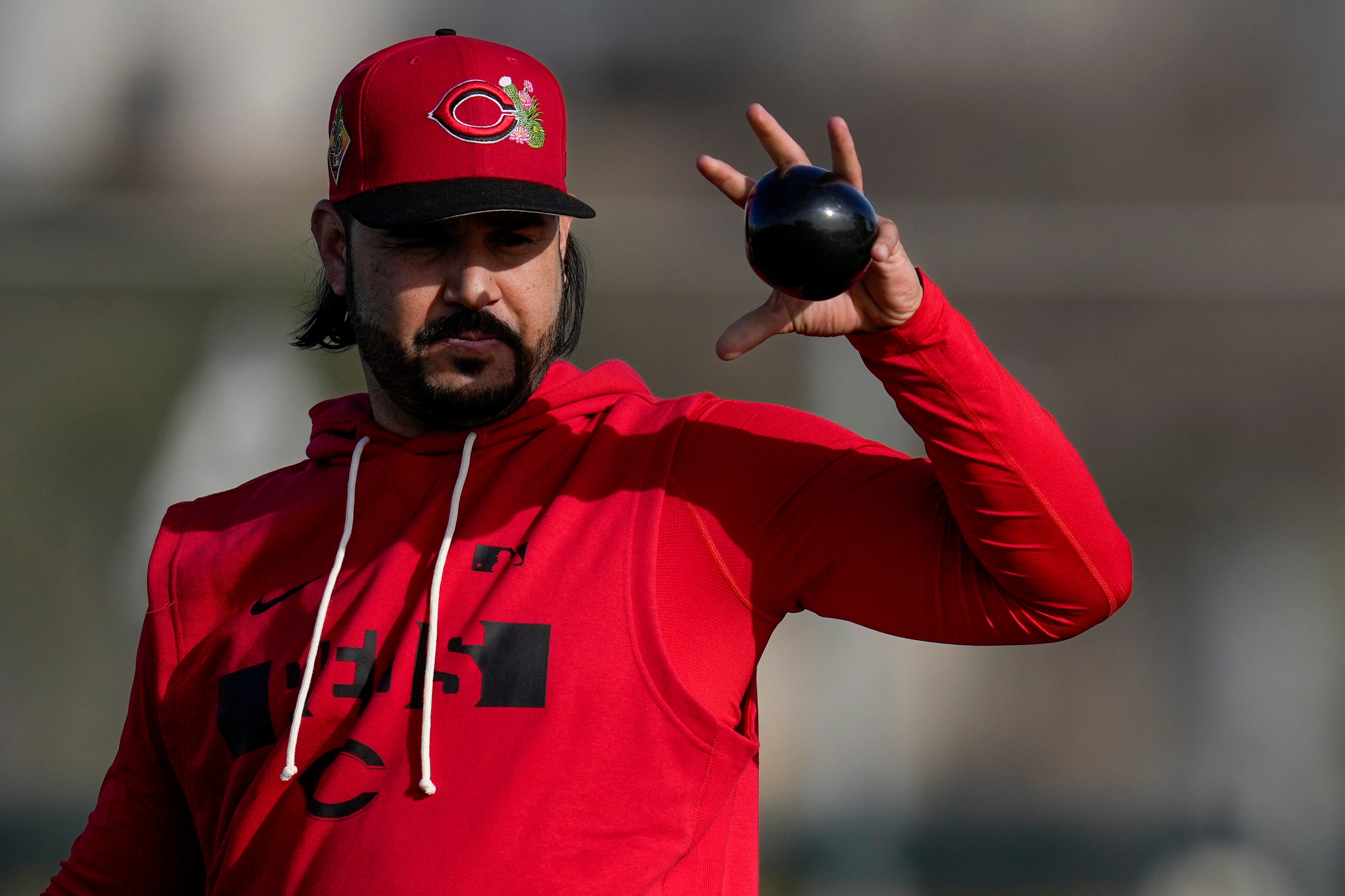 Play ball! Here's Reds starting lineup for spring training opener vs ...