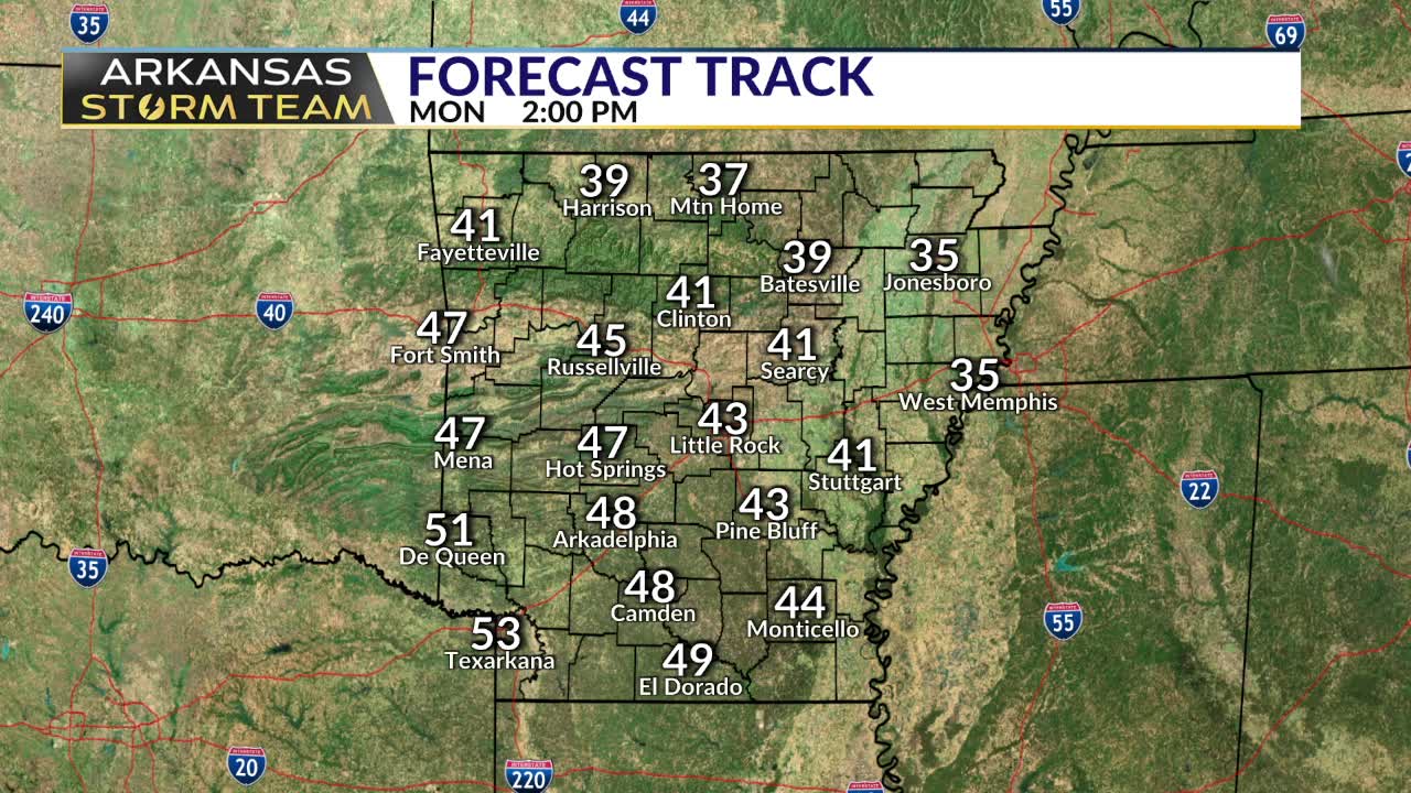 Freezing temperatures expected