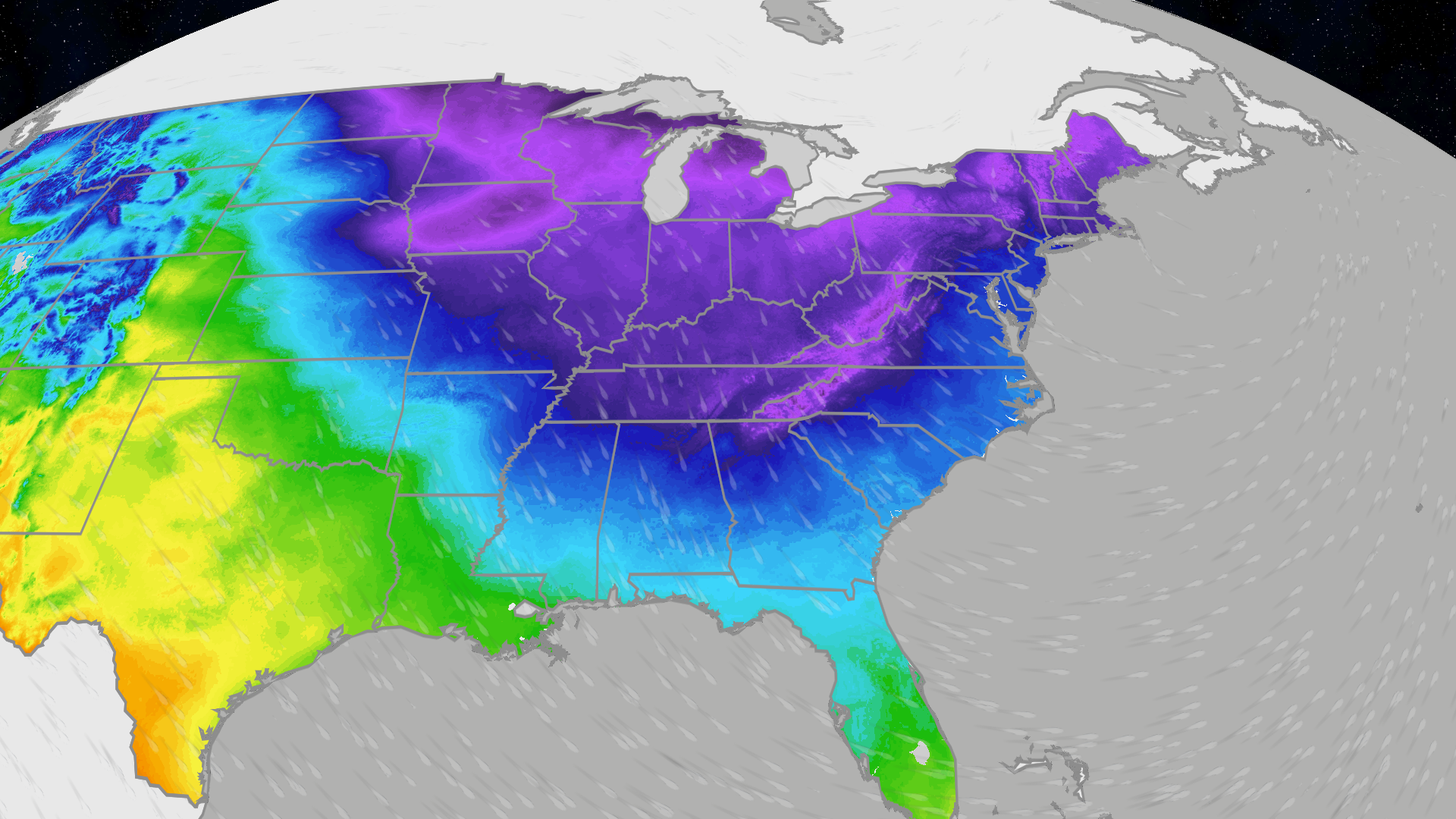 Cold air moves south, east to shiver into upcoming week