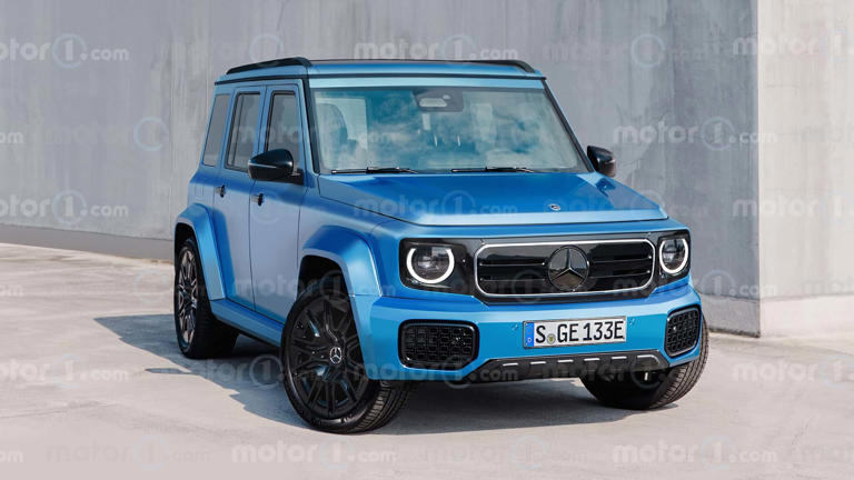Mercedes Classe g (2027), il render di Motor1.com