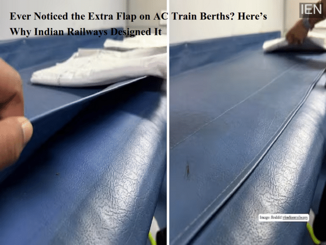 Ever noticed the extra flap on AC train berths? Here's why Indian ...