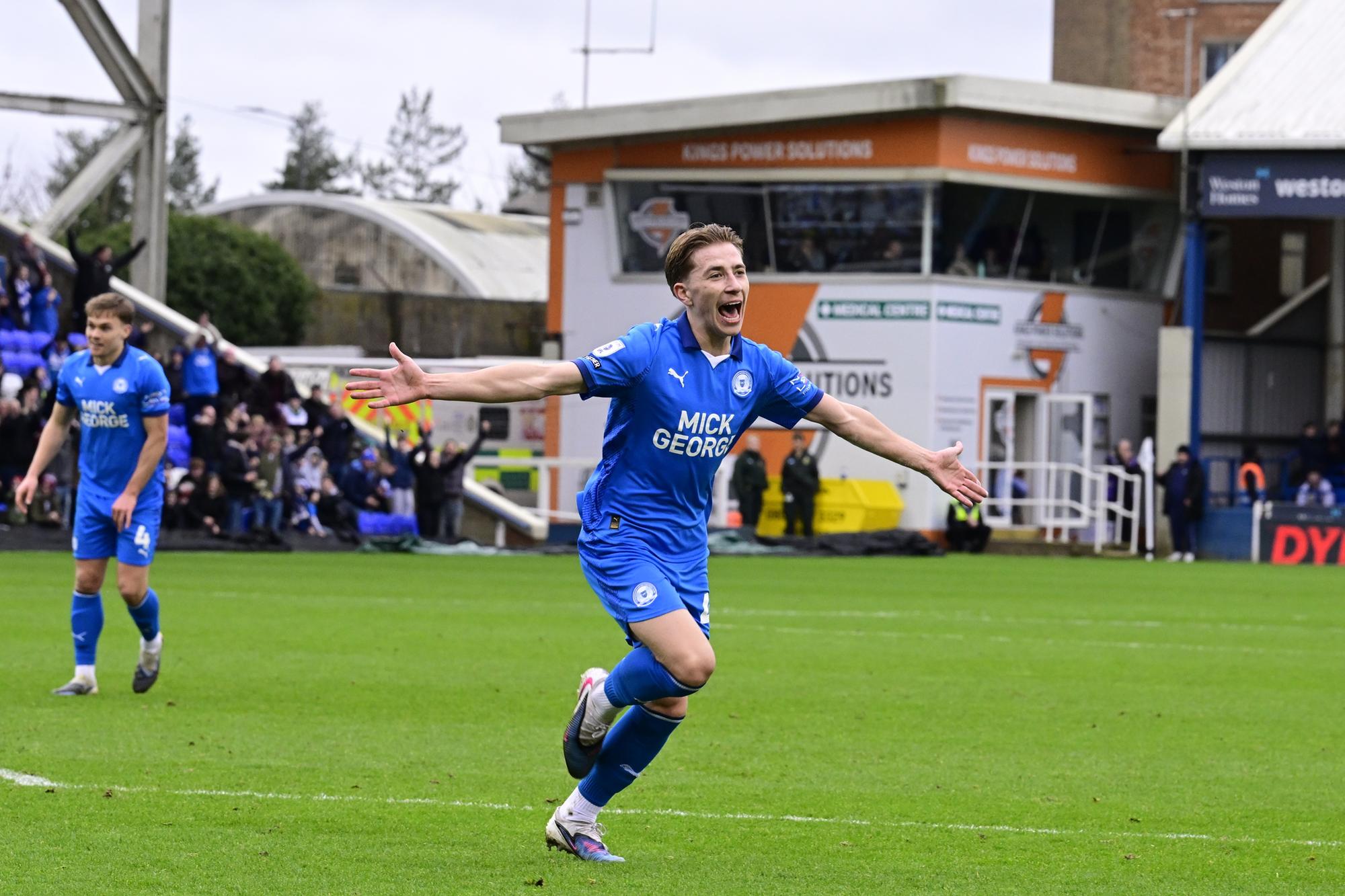 Harry at the double as Peterborough United fought back to claim a draw ...