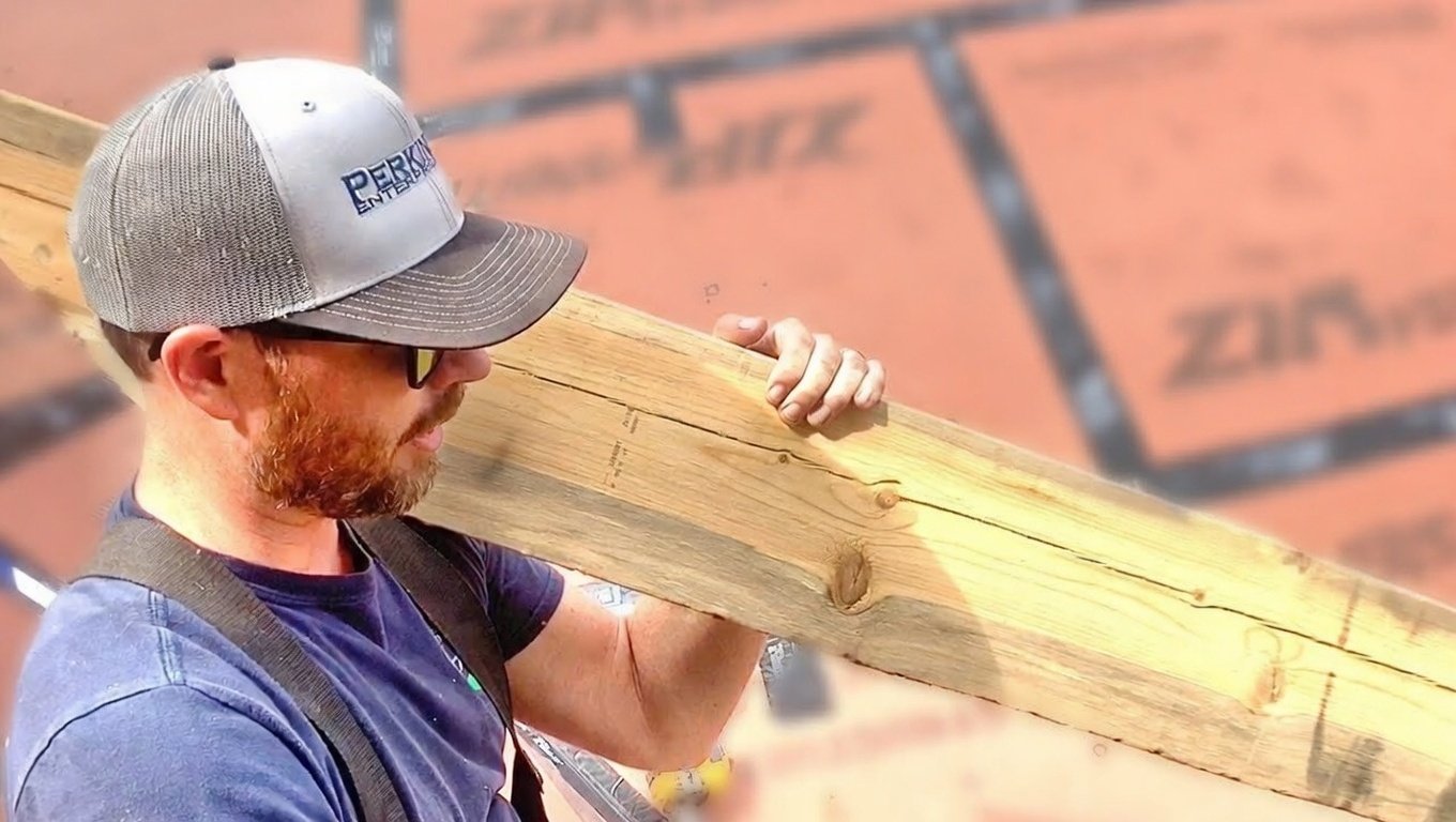 Porch roof framing made simple