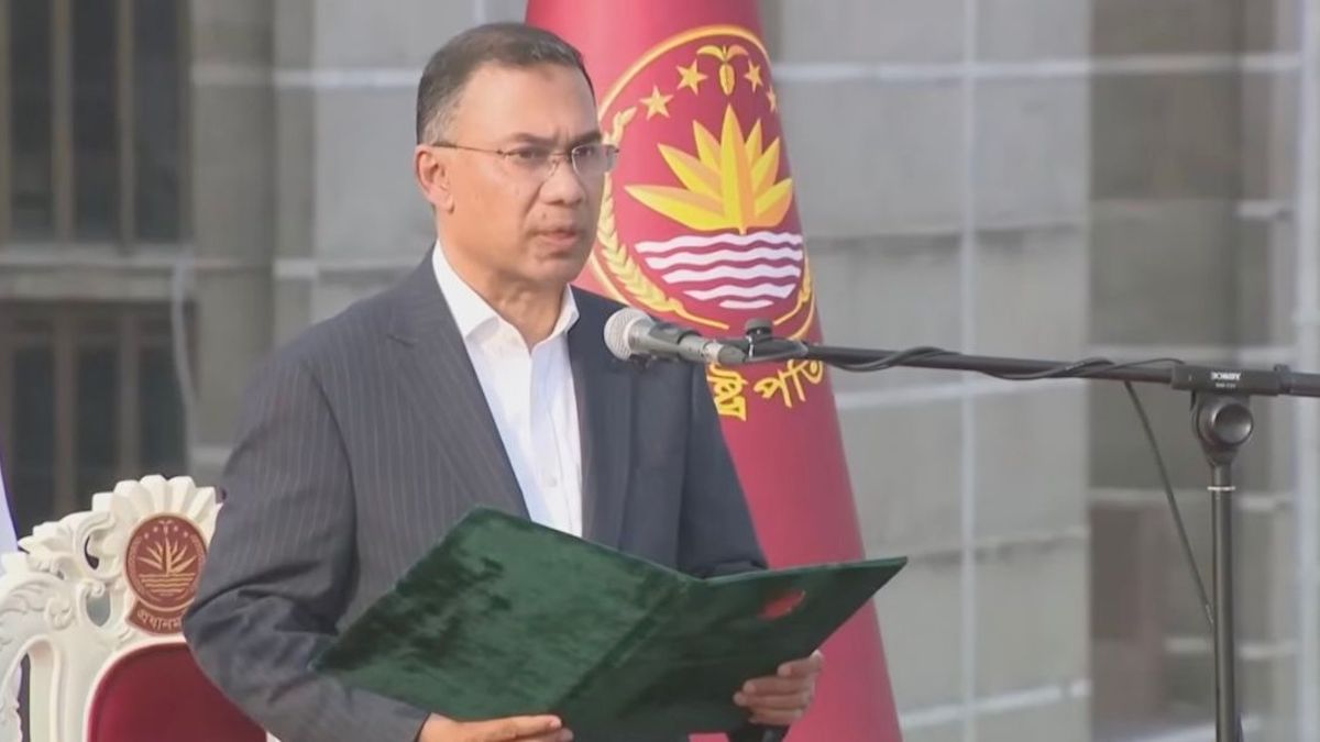 Bangladesh swears in its first male prime minister in 35 years<br><br>