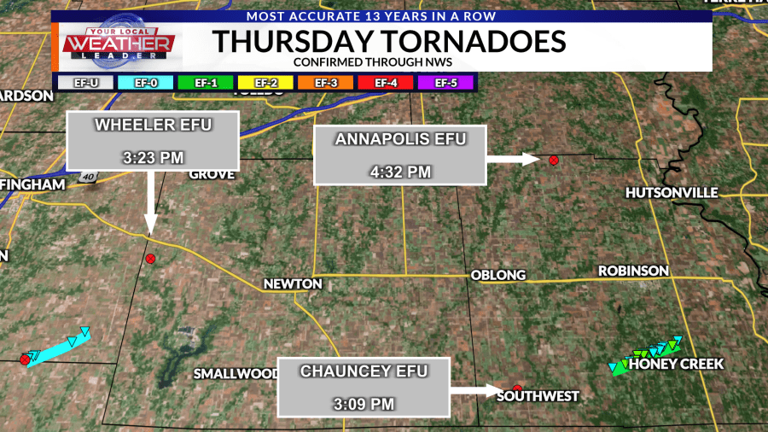 6 tornadoes confirmed from Thursday’s severe weather event in central ...