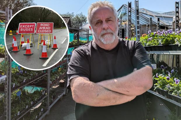 Closures and roadworks turn village into ghost town, says business owner