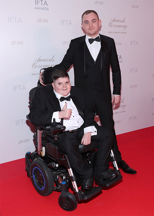 In pics: Irish stars turn up in style for 2026 IFTAs red carpet