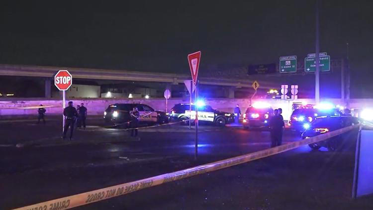 Driver killed after fiery high-speed crash near downtown San Antonio ...