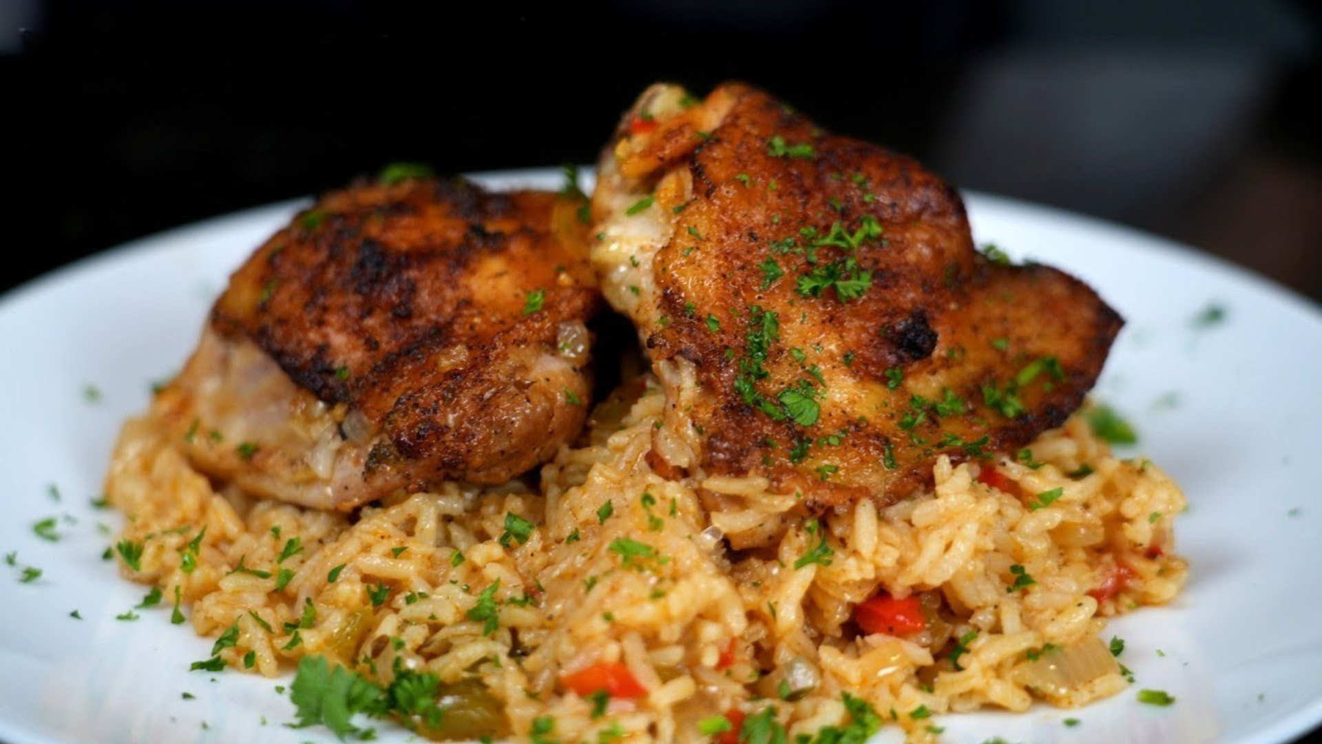 Easy one-pot chicken & rice