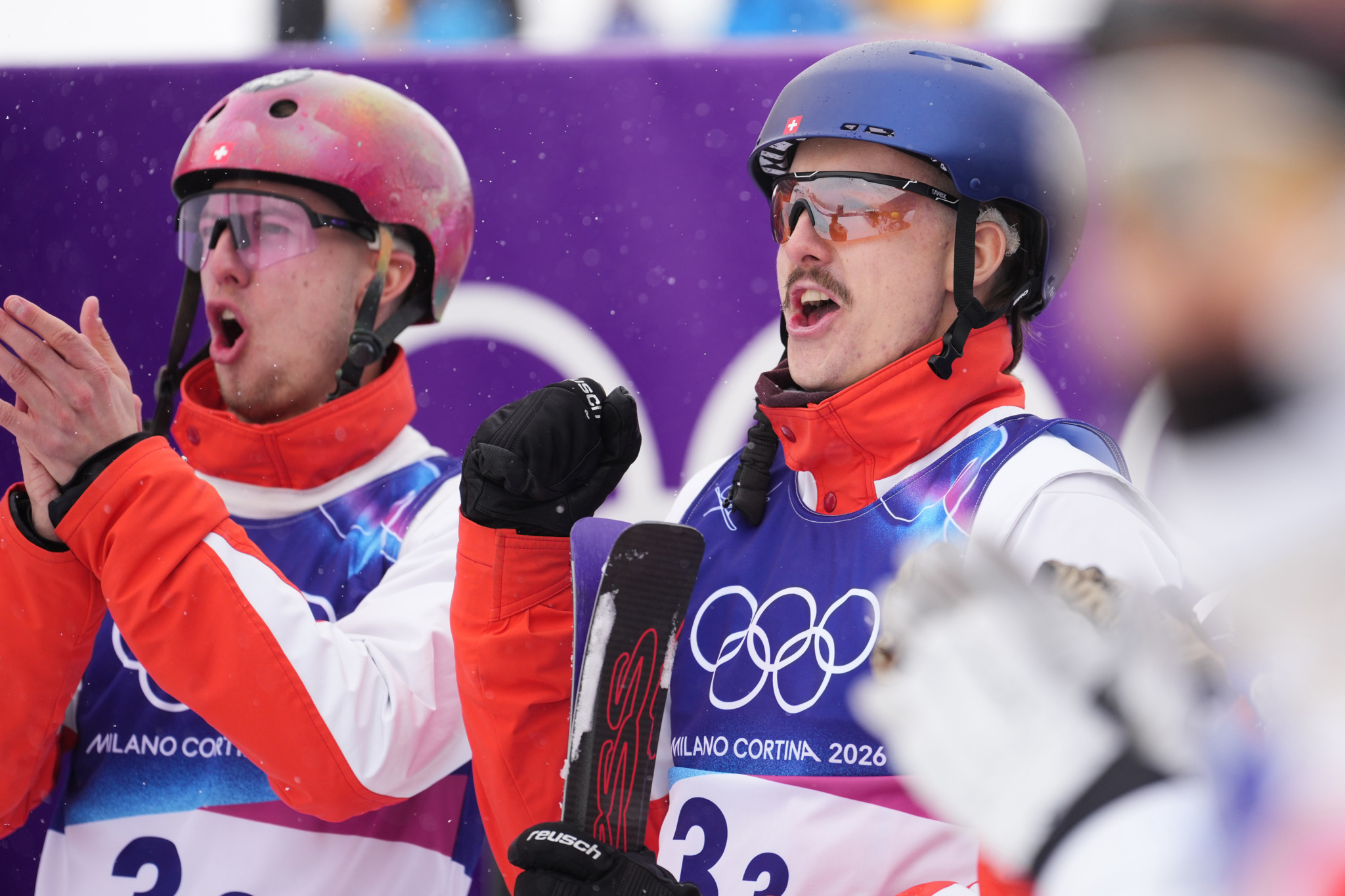 Wieder Silber! Das Schweizer Mixed-Team springt aufs Aerials-Podest