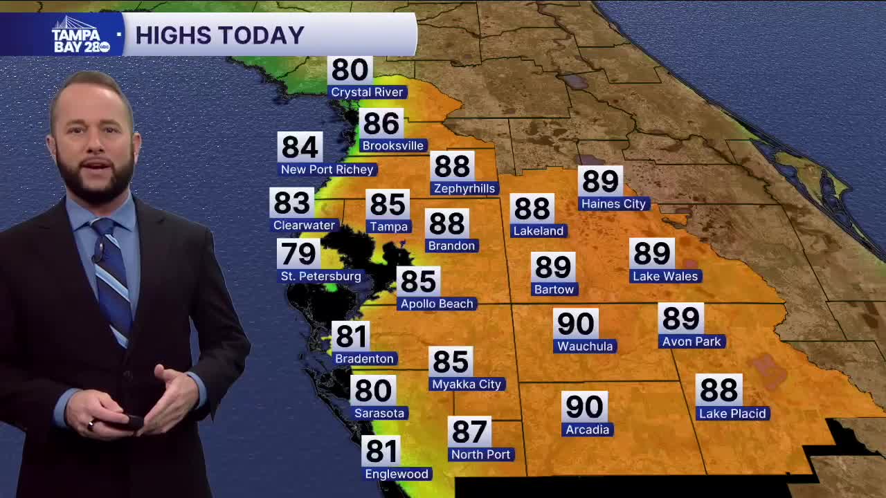 Florida's most accurate forecast with Jason Adams for Saturday ...