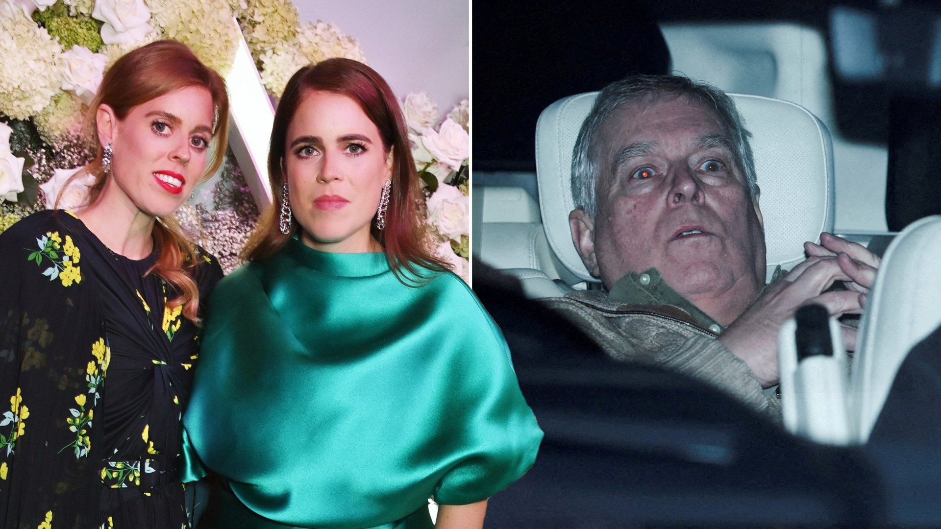 Princess Beatrice and Princess Eugenie have been caught up in the royal family scandal after Andrew’s arrest (Picture: Reuters/Getty)