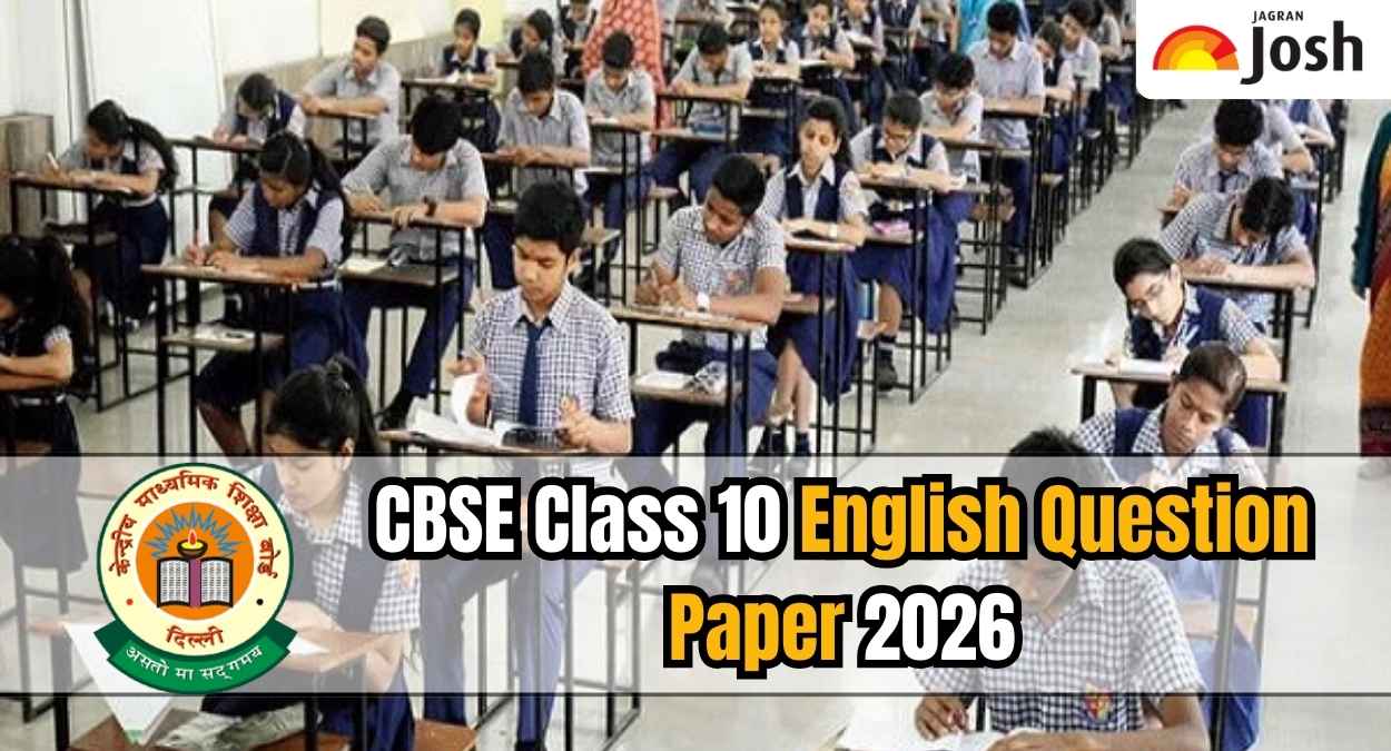 CBSE class 10 English question paper 2026: Download PDF, set 1, 2, 3, and 4