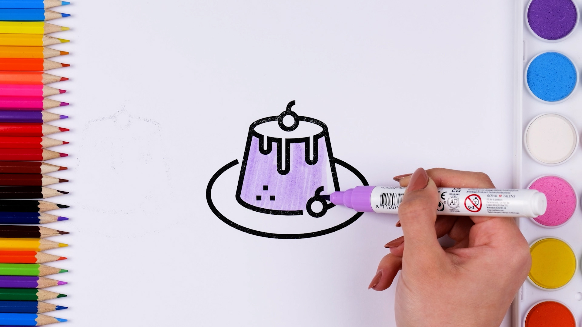 Learning colors together | Sweets edition