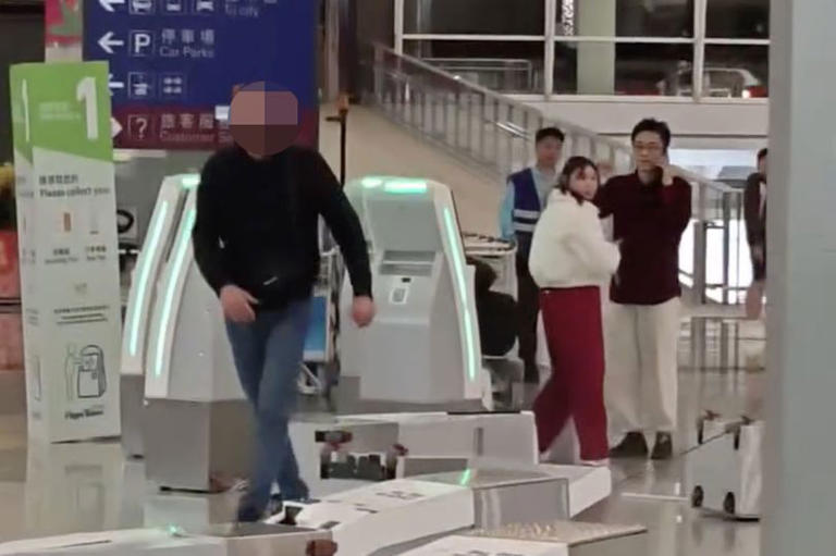 Tourist erupts in airport rampage after being arrested for possessing ...