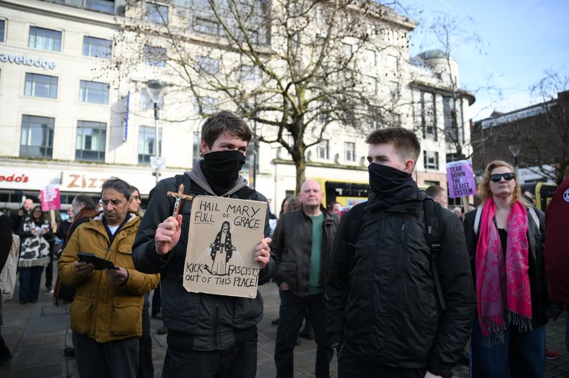 Counter protestors hit back as Britain First rally descends on ...