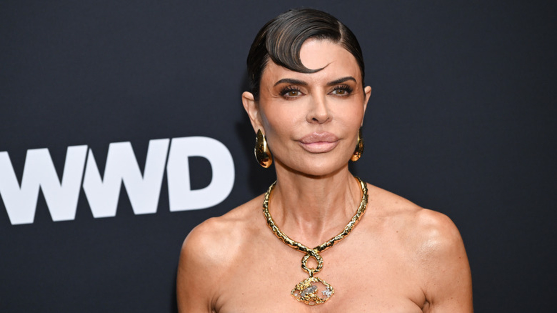 What Lisa Rinna's lips looked like before all the extreme filler