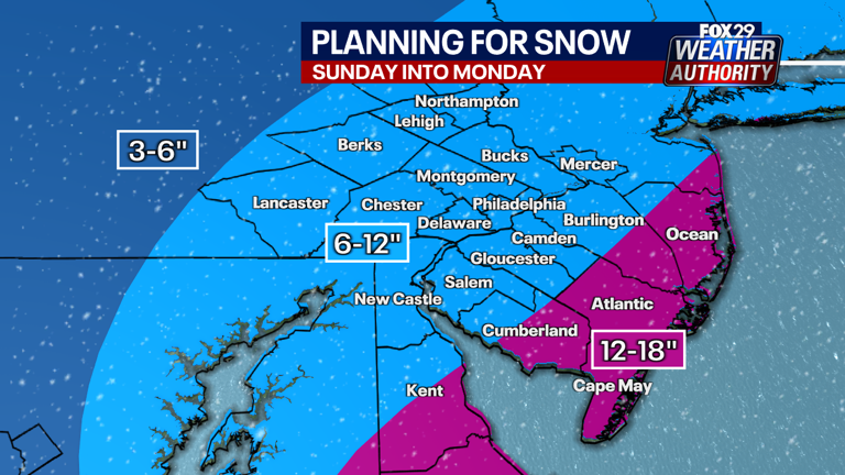 New Jersey declares state of emergency ahead of major storm, 24 inches ...