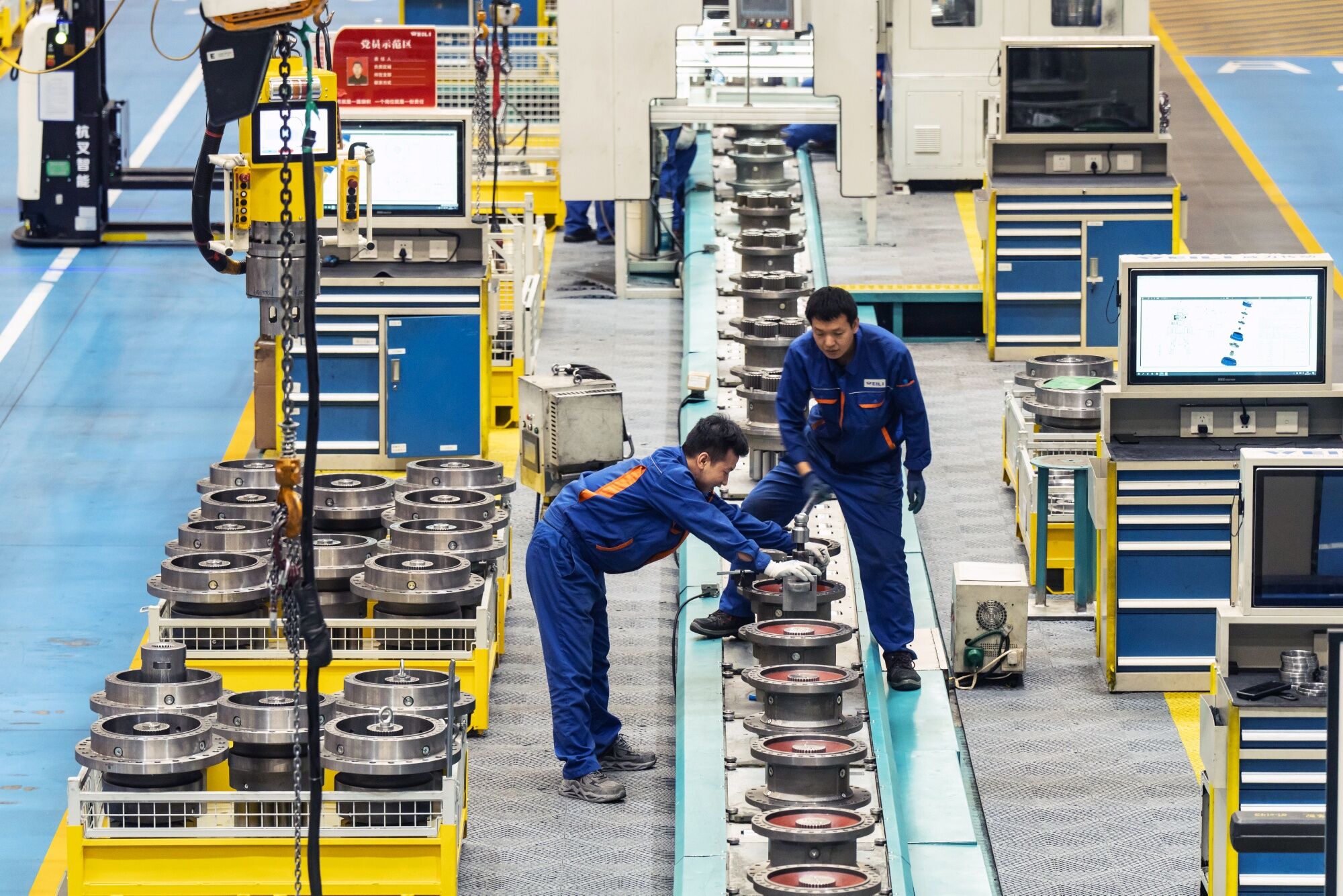 Operations At Yinchuan Weili Transmission Technology Co. Factory